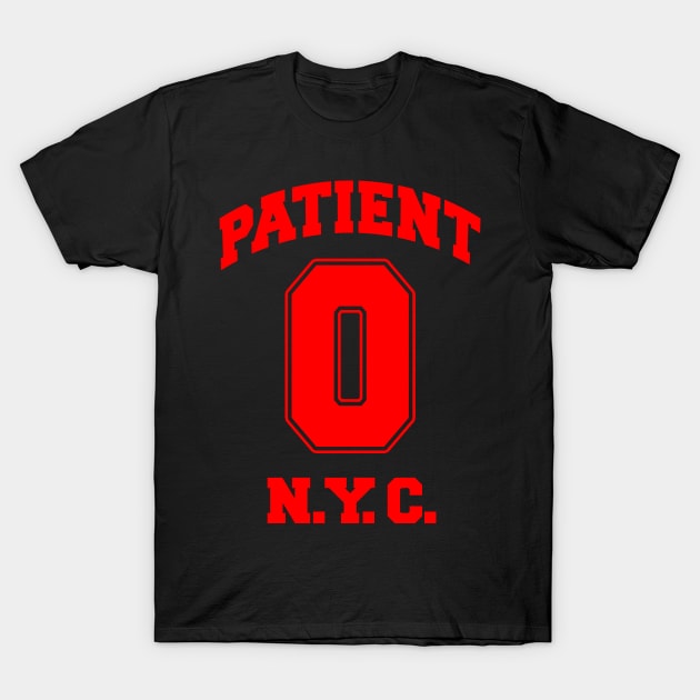 Patient Zero Zombie NYC - Red T-Shirt by MotiviTees